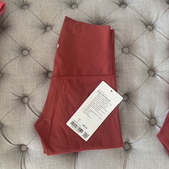 lululemon athletica Pants - Lululemon Align Pant II 25”- Chianti